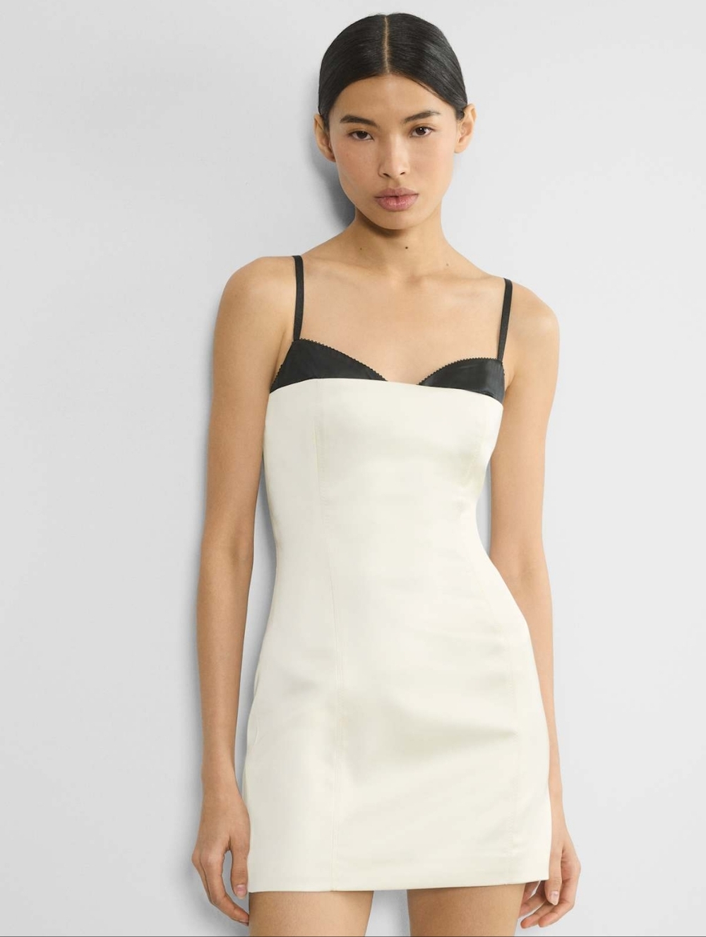 NWT Aritzia HYPNOTIZE Satin and Silk Mini Dress